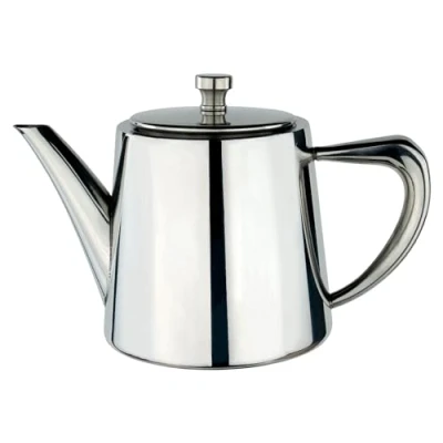 Imagen de Café Olé Tetera Derwent, Acero Inoxidable, 13oz, 330ml, Pulida a Espejo, Asa de Tacto Frío, Boquilla Antiderrame, DW 013