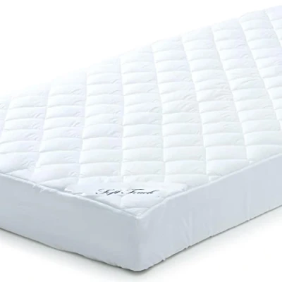 Imagen de Colchones para cama (180 x 200, Agua hirviendo transpirable cubrecama de poliéster microfibra colchón, también Camas y geeigneter Protector hasta aprox. 35 cm altura, aqua textil Colchón Soft Touch 0010592