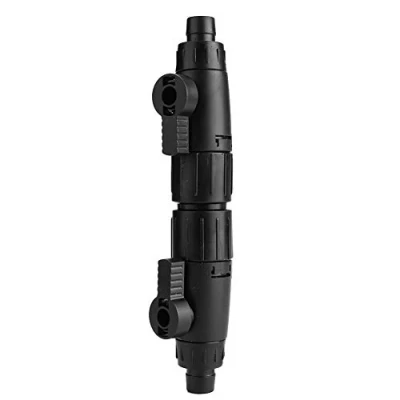 Imagen de Pssopp Acuario Manguera Válvula tubería Conector de liberación rápida Control Flujo Agua Adaptador con Mango rápida(12mm)