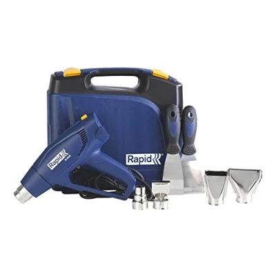 Imagen de RAPID 5001350 Decapador pistola de Aire caliente R1800 Maleta kit con accesorios Novedad