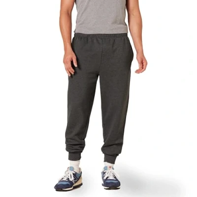 Imagen de Amazon Essentials Jogger de Forro Polar Hombre, Color Carbón, XXL