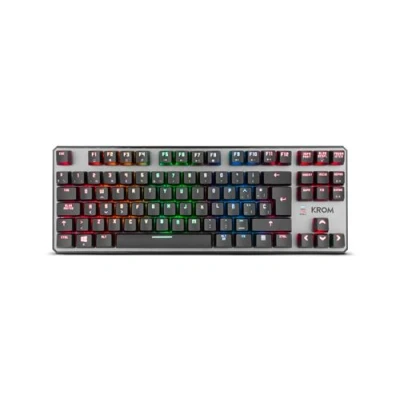 Imagen de Teclado gaming Krom Kernel, Mecánico, USB, Iluminación LED, Negro