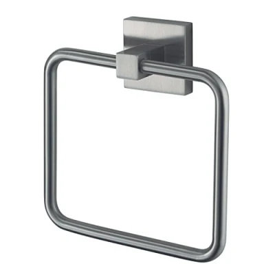 Imagen de Haceka Mezzo Tec Toallero Aro, Metal, Gris, 16.6x16.2x5 cm
