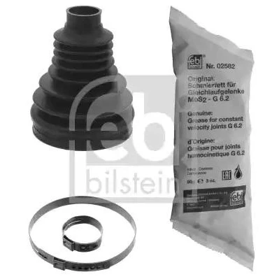 Imagen de FEBI BILSTEIN 100641 Fuelle Palier Eje delantero, izquierda, lado de engranaje, derecha Termoplástico FIAT: Panda II Hatchback