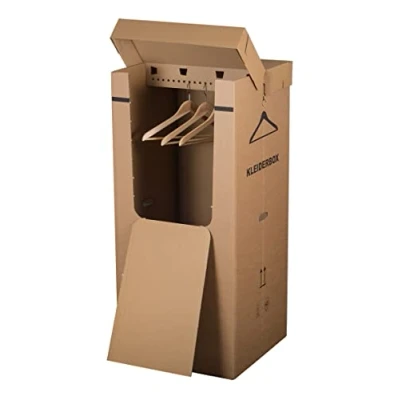 Imagen de Smartbox Pro Caja de cartón para ropa (1 unidad), color marrón