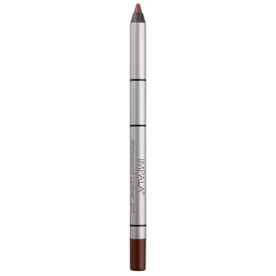 Imagen de IMPALA Lápiz de Labios Cremoso Waterproof Color Marrón Chocolate 217 Perfilador Permanente Labial Resistente al Agua Delineador Larga Duración Efecto voluminizador