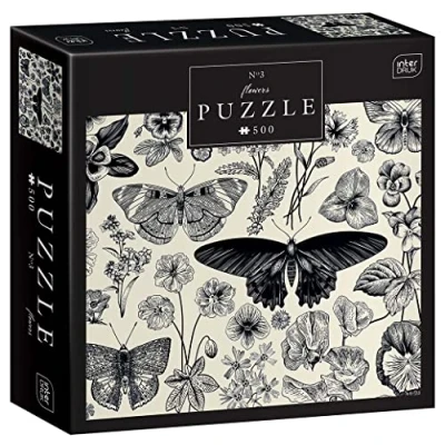 Imagen de Interdruk PUZ500FLO3 500 Pieces Puzzle for Adults Flowers no. 3