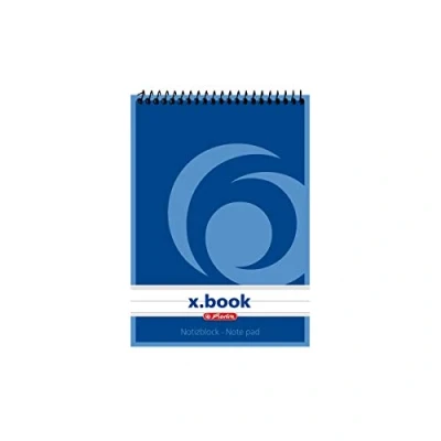 Imagen de Herlitz 110510 Cuaderno de espiral (A5, 50 hojas 10 unidades) A6