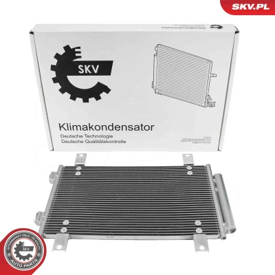 Imagen de ESEN SKV 86SKV552 Condensador con secador Aluminio 578mm FIAT: Ducato II Camión de plataforma/Chasis, PEUGEOT: Boxer Furgón