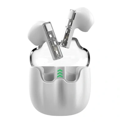 Imagen de Auriculares Stereo Bluetooth Dual Pod Earbuds Cool Vision Blanco