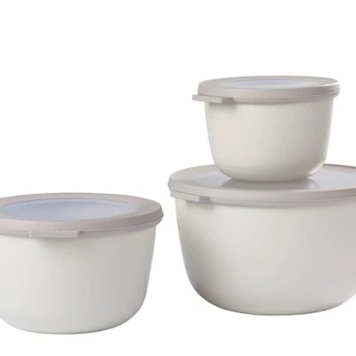 Imagen de Mepal Bowls Set Nordic White of 3 (500, 1000, 2000 ml)
