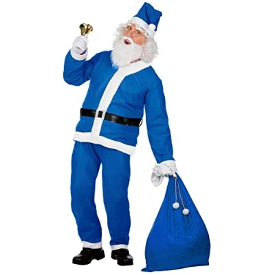 Imagen de WIDMANN wid1536e ? Disfraz para adulto Navidad Papá Noel, multicolor, talla única