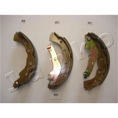 Imagen de JAPKO 55500 Zapatas de Freno Eje trasero 200 38,5 MITSUBISHI: COLT 5