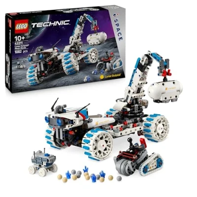 Imagen de Lego technic 42211 vehículo espacial lunar outpost: róver