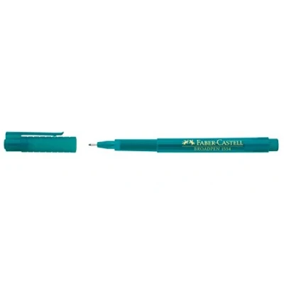 Imagen de Faber Castell 155456 Fineliner Broadpen 1554, 0,8 mm, turquesa, 1 pieza