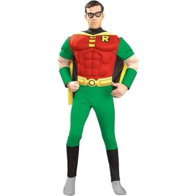 Imagen de Rubies 3 888078 l Disfraz de Robin para hombre (adulto) (talla L)