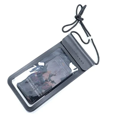 Imagen de Baikeen Funda impermeable para teléfono, IPX8, impermeable, iPhone 14/14 Pro Max/13 Pro/12 Max/11/11 Max/Xs Max/XR a 6.9 pulgadas, natación, kayak (negro)
