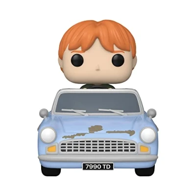 Imagen de Funko Pop! Ride Super Deluxe: Harry Potter Chamber of Secrets 20th Ron Weasley with Car Figura de Vinilo Coleccionable Idea Regalo Mercancia Oficial Juguetes para Niños y Adultos
