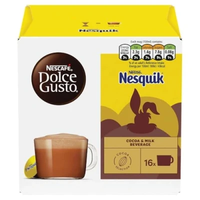 Imagen de Nescafe Dolce Gusto Nesquik cápsulas de café, 16