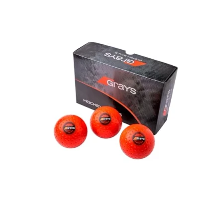 Imagen de Grayss 3 Bolas Hockey Hierba Astrotec Grays Naranja
