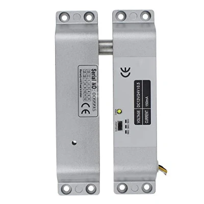 Imagen de AMAO Cerradura de perno descenso eléctrico DC 12V Fail Safe puerta electrónica para el sistema seguridad control acceso con tiempo retraso