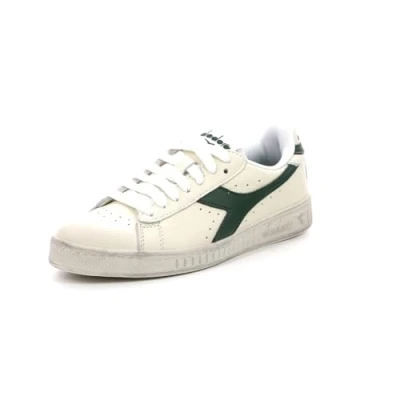 Imagen de Diadora GAME Waxed Unisex Zapatillas, Talla: 42, White/fogliage Piel