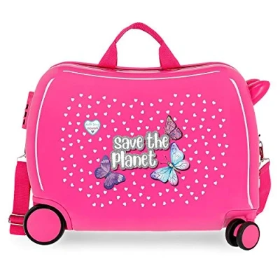 Imagen de Movom Save The Planet Maleta infantil, Niñas, Rosa, 50x38x20 cms