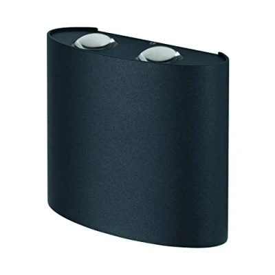 Imagen de LEDVANCE Outdoor Aplique de pared y techo, aluminio, 10.5 W, color gris oscuro