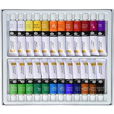 Imagen de Royal &amp; Langnickel Témperas (12 ml, 24 unidades), multicolor