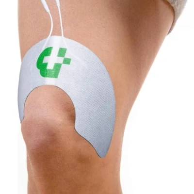 Imagen de TESMED Knee 2 electrodos de calidad superior para la rodilla, no necesitan gel