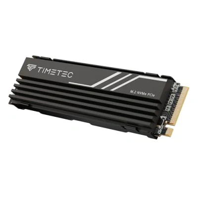Imagen de Timetec 1TB PCIe 4.0 Disipador de Calor SSD para Juegos NVMe Gen4x4 M.2 2280 3D NAND TLC 1000TBW SLC Caché Velocidad Lectura/Escritura hasta 5100/4700 MB/s Interno