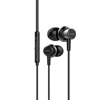 Imagen de Aiwa ESTM 500BK, Auriculares In Ear, Jack 3.5 mm, 3 x 11 24, Negro