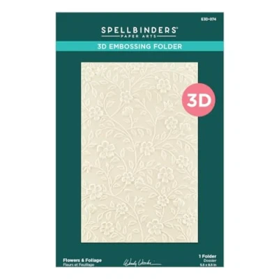 Imagen de Spellbinders Wendy Vecchi, One Carpeta de grabado en relieve 3D The from Garden Collection