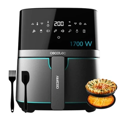 Imagen de Cecotec Cecofry Full Inoxblack 5500. Freidora Sin Aceite 5,5 Litros