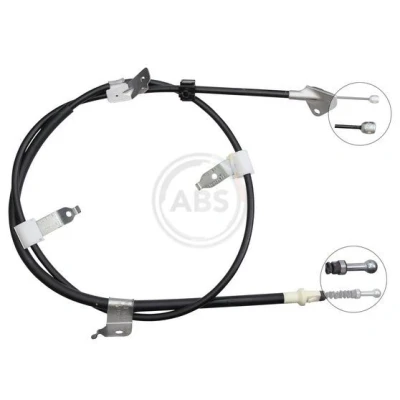 Imagen de A.B.S. K12070 Cable de Freno Mano 1920 Discos TOYOTA: Auris Hatchback