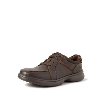 Imagen de Clarks Hombre Bradley Walk Zapatillas, Marrón (Brown Leather 267), 47 EU