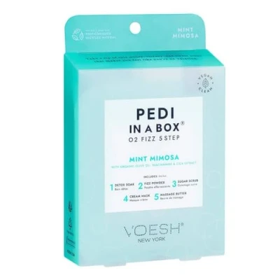 Imagen de Mint Mimosa Pedi in a Box O2 Fizz…