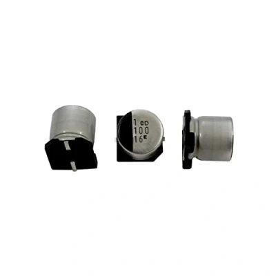 Imagen de Condensador Elko 20x radial 100µF 16V electrolítico SMD hasta 105C 100uF de Elna