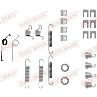 Imagen de Juego de accesorios, zapatas freno QUICK BRAKE 105 0519