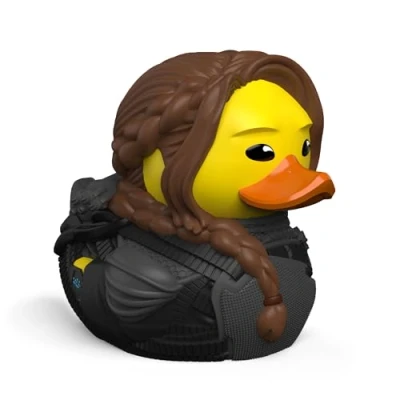 Imagen de TUBBZ First Edition Katniss Everdeen Figura Coleccionable de Pato Goma Vinilo Oficial Los Juegos del Hambre TV acción, película