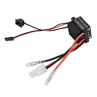 Imagen de Drfeify 320A Brushed ESC Controlador de Velocidad Electrónico con Freno para Coche Barco RC