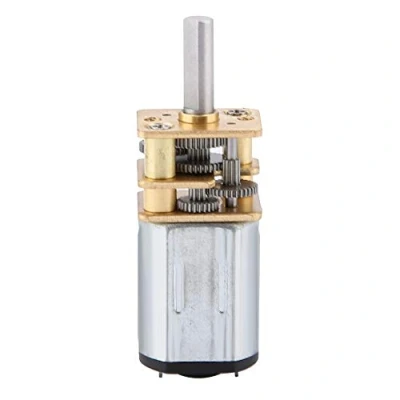 Imagen de N20 DC 6V Motor de engranajes miniatura Alto par eléctricos Reductor Micro para DIY RC Juguetes (Edición: 50RPM)