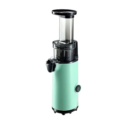 Imagen de JuiceInstant Extractor de zumo Exprimidor lento silencioso prensado en frío, funcion licuadora para frutas y verduras, extracción nutrientes vitaminas, espacio pequeño (Agua)