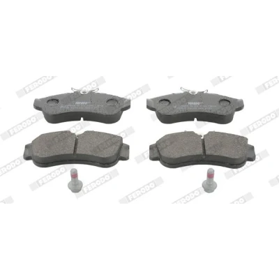 Imagen de FERODO PREMIER ECO FRICTION FDB604 Juego de pastillas freno no preparado para indicador desgaste con tornillos pinza accesorios