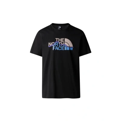 Imagen de The North Face Mountain Camiseta estampada, Hombre, Talla: Medium, Tnf black