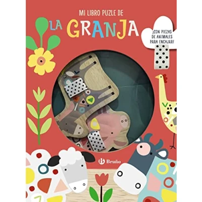 Imagen de Mi libro puzle DE la granja (Castellano A PARTIR 0 AÑOS MANIPULATIVOS (LIBROS PARA TOCAR Y JUGAR), POP UPS Otros libros)