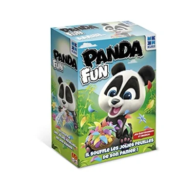 Imagen de Megableu Panda&#039;Fun Juego electrónico y Musical de Velocidad Habilidad Jugar en Familia o Entre Amigos 2 A 4 Jugadores Partir 3 años, Amarillo, Rojo