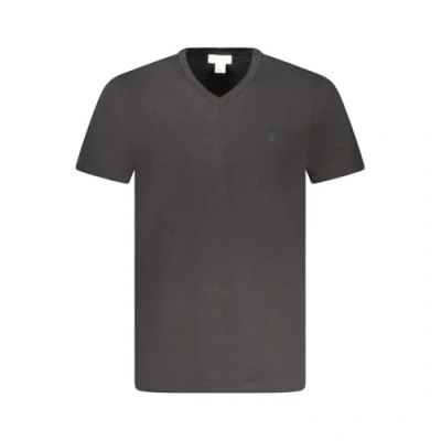 Imagen de Calvin Klein Jeans Smooth Solid Vneck TEE Camiseta básica, Hombre, Talla: XS, Black