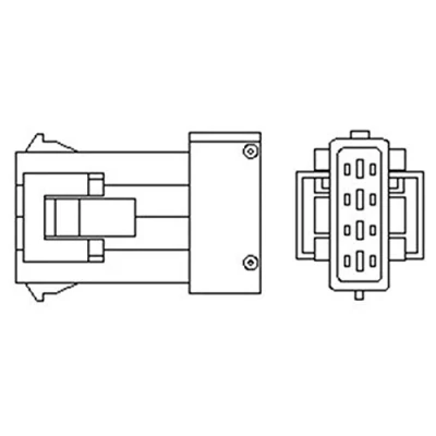 Imagen de MAGNETI MARELLI 466016355031 Sonda lambda térmico 4 PEUGEOT: 308 I Hatchback, 206 207 CITROËN: Saxo C2 Hatchback