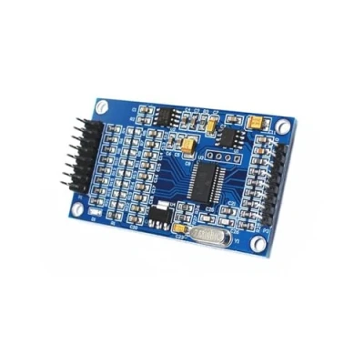 Imagen de ADS1256 5V 24 Bit 8 Canal ADC Módulo de adquisición datos alta precisión